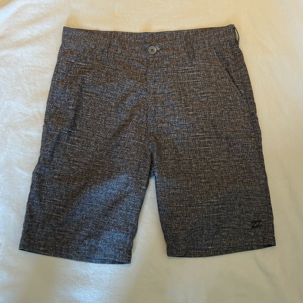 Billabong Men's Shorts Heathered Grey Size 32